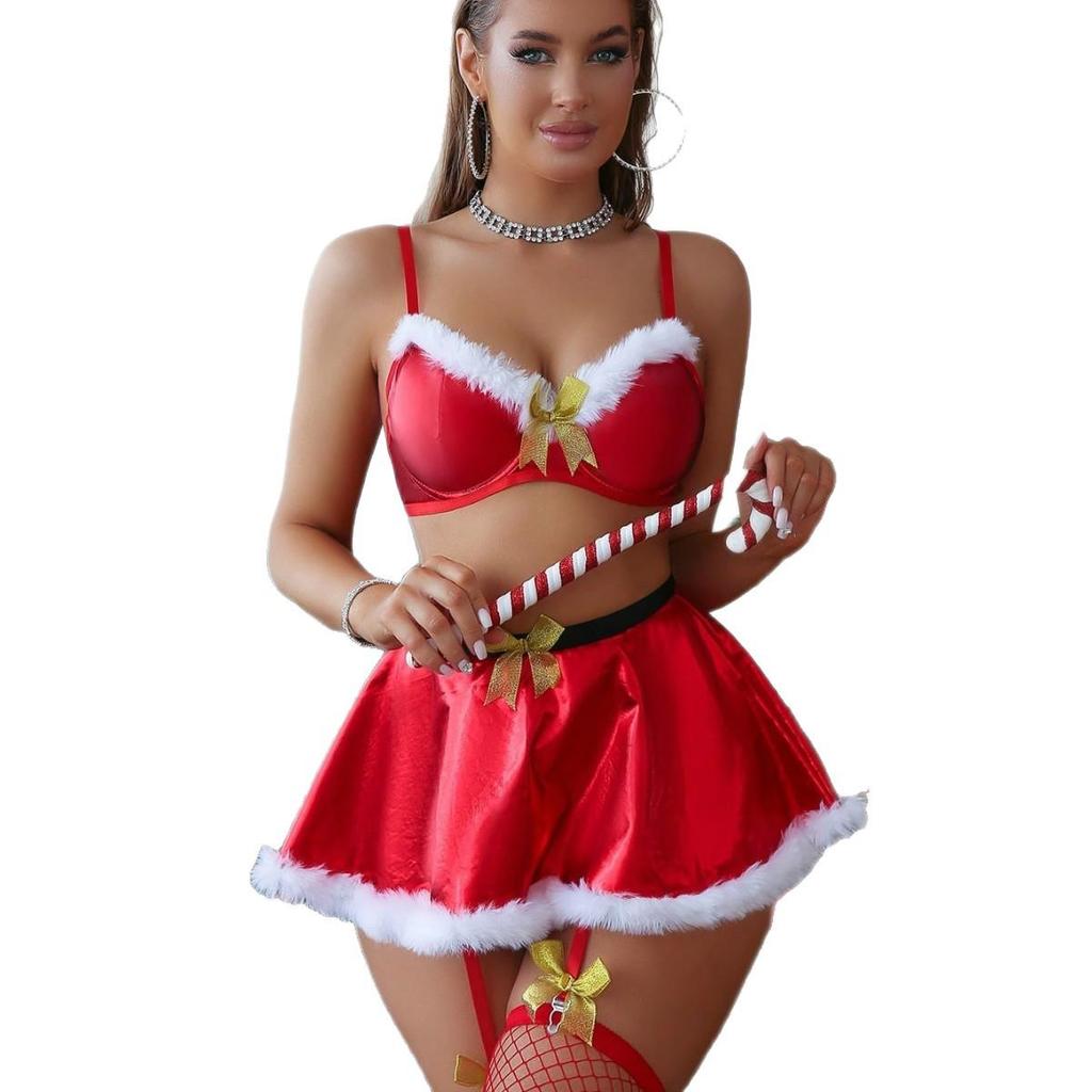 European & American Christmas Charm Lingerie Set