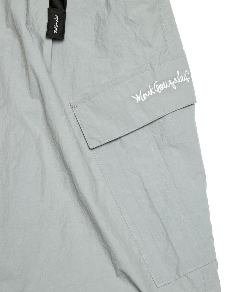 MARK GONZALES Nylon Belted Cargo Pants - Grey