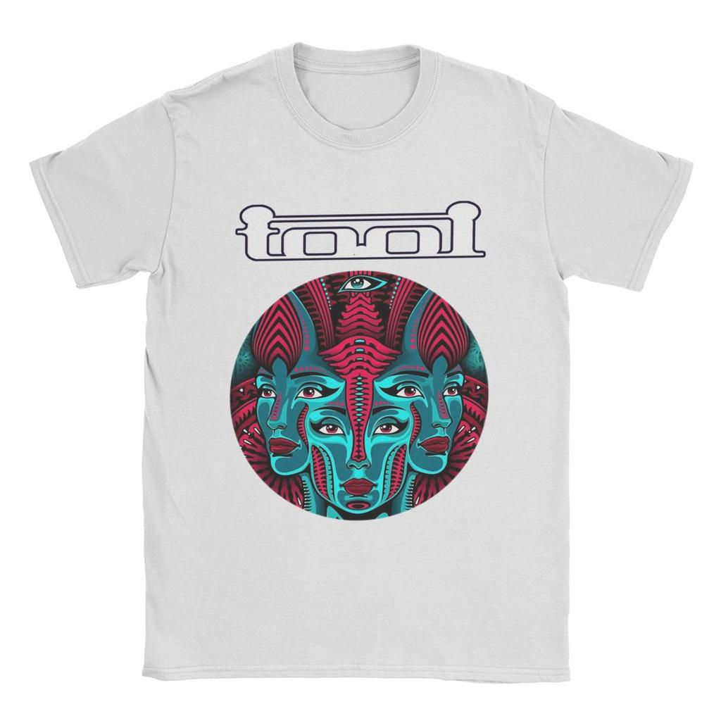 Men Women's Tool Band Rock Metal Music Shirt Apparel Novelty Pure Cotton T Shirt Tee Clothing Summer