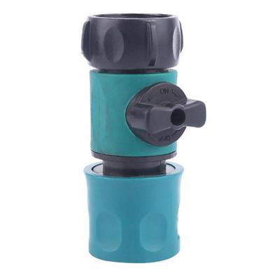 1~10PCS Válvula de Plástico 3/4" Rosca Fêmea 3/4" Rosca Macho Espigão Conector Rápido Agricultura Jardim Rega Prolongar Adaptador de Mangueira