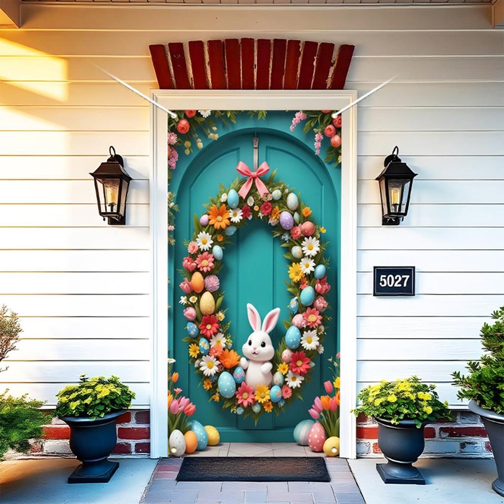Osterdeko für draußen, Party-Themendekorationen, Osterdekoration für die Haustür, Osterdekorationen für draußen