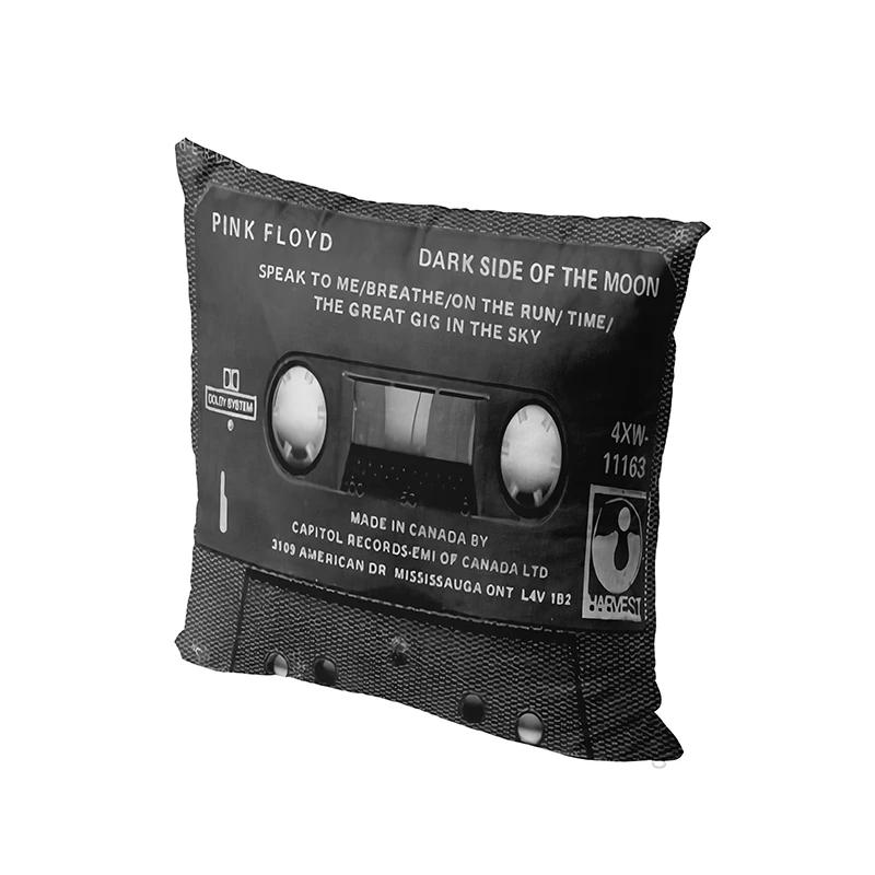 Vintage Cassette Music Tape Pillowcase Fun Design Sofa Cushion Cover Embrace  Wedding Party Bedroom Home Decor
