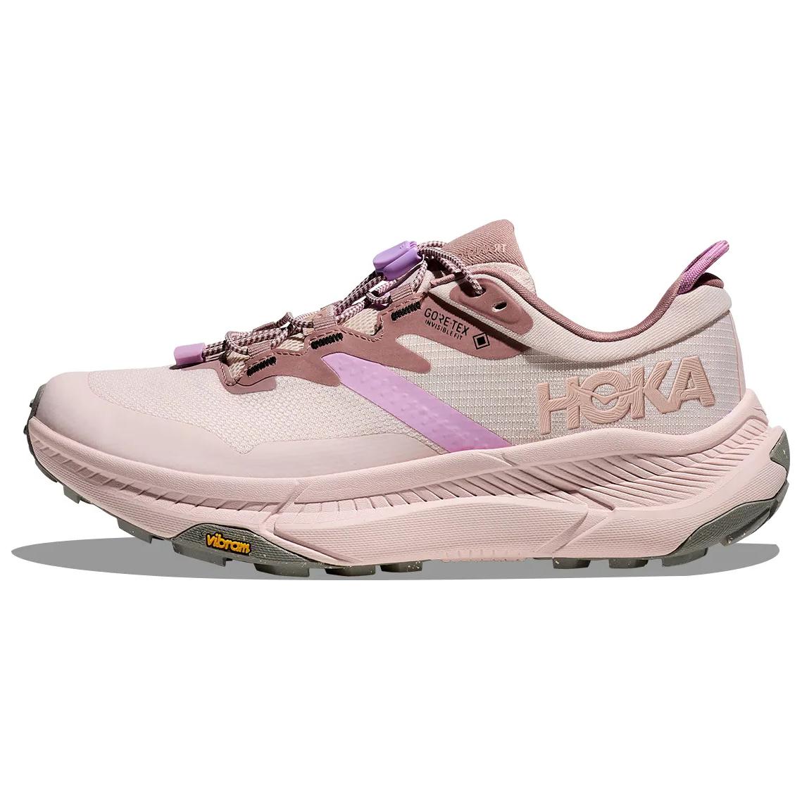 

HOKA One One Серия Transport Удобные Универсальные Нескользящие Прочные Кроссовки с низким верхом Женские Кроссовки Жемчужно-розовый 1133958-CCPR 38