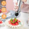 Cream mounted flower gun Stainless steel is easy to clean Wear resistant multifunctional cake decoration syringe kit