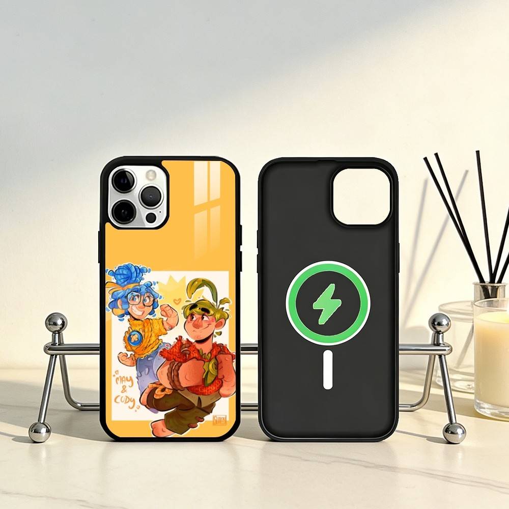 Game It Takes T-Two Phone Case For iPhone17,16,15,14,13,12,11 Plus,Pro Max Magnetic For Magsafe Wireless Charging