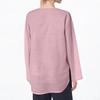 Women's Casual Loose Fashion Long Sleeve Cotton Linen Solid Color Retro V-neck Pullover Shirt