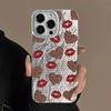 Leopardenmuster Herz Handyhülle Für Samsung Galaxy S26 S24 S25 S23 Ultra S22 S21 Plus FE A15 A34 A35 A50 A54 A55 A56 Rückabdeckung