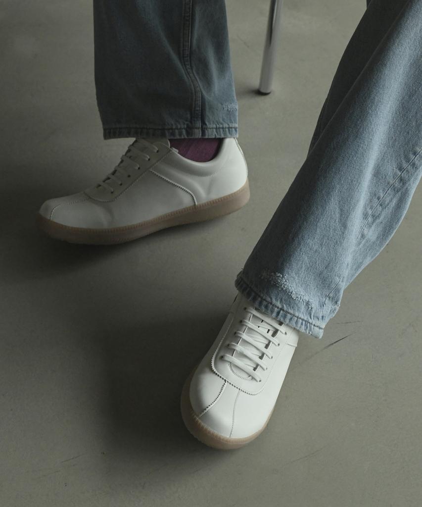 Shufit Mono Height-Increasing White Sneakers Sft-501