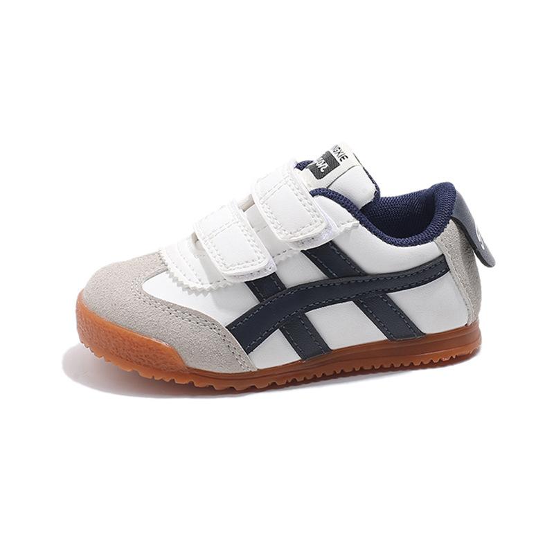 Children's shoes Boys' sports shoes Medium and small children's leather Forrest Gump shoes Non-slip 1-3-5-year-old baby casual soft-soled shoes