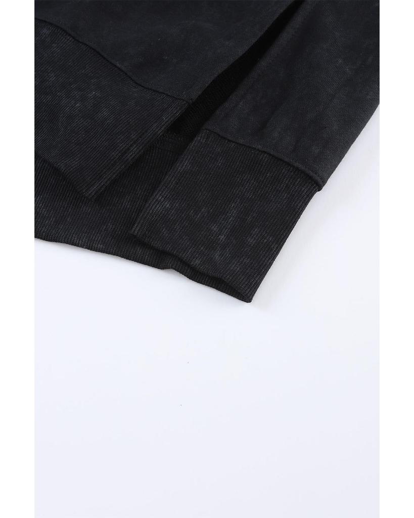 Azura Exchange Hanorac supradimensionat cu bordură striată