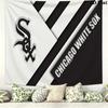 Chicago White Sox Wall Tapestry Aesthetic Wall Hanging Printed Fabric Blanket Decorative Tapestries for Bedroom Living Room Home Decor