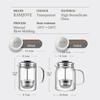 KAMJOVE French Presses Tea Pot For Young Green Citrus, Pu 'er Tea Art Pot, Black Tea Heat-Resistant Glass Pot French Pans Teapot