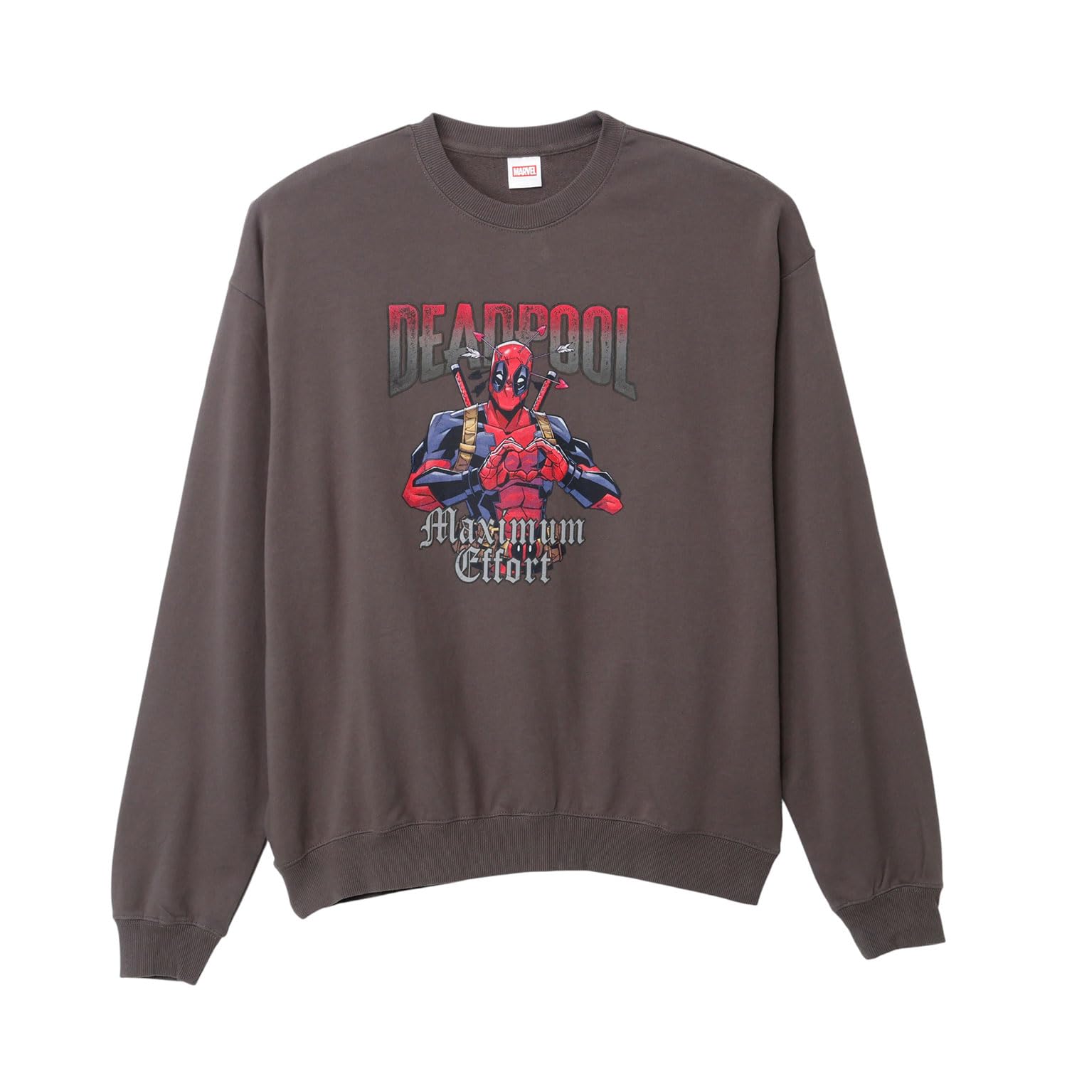 

Small Planet Marvel Washable One Size Fits All Sweatshirt, Deadpool, Sumikuro,