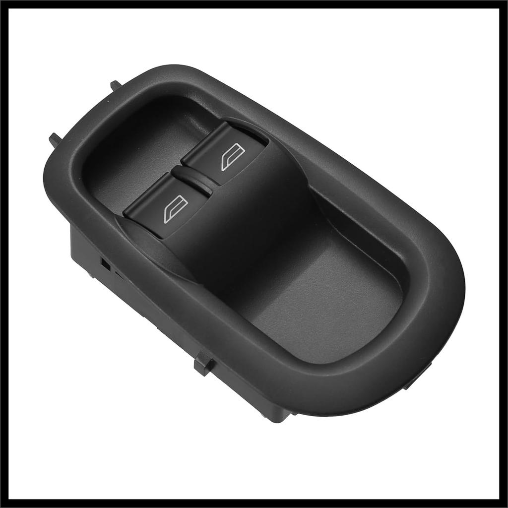 Power Window Switch 29885 1791339 for Ford Transit MK8 Custom 14 15 16 17 18 21 22 23 Driver Side Door Power Window Control with Light Switch Black
