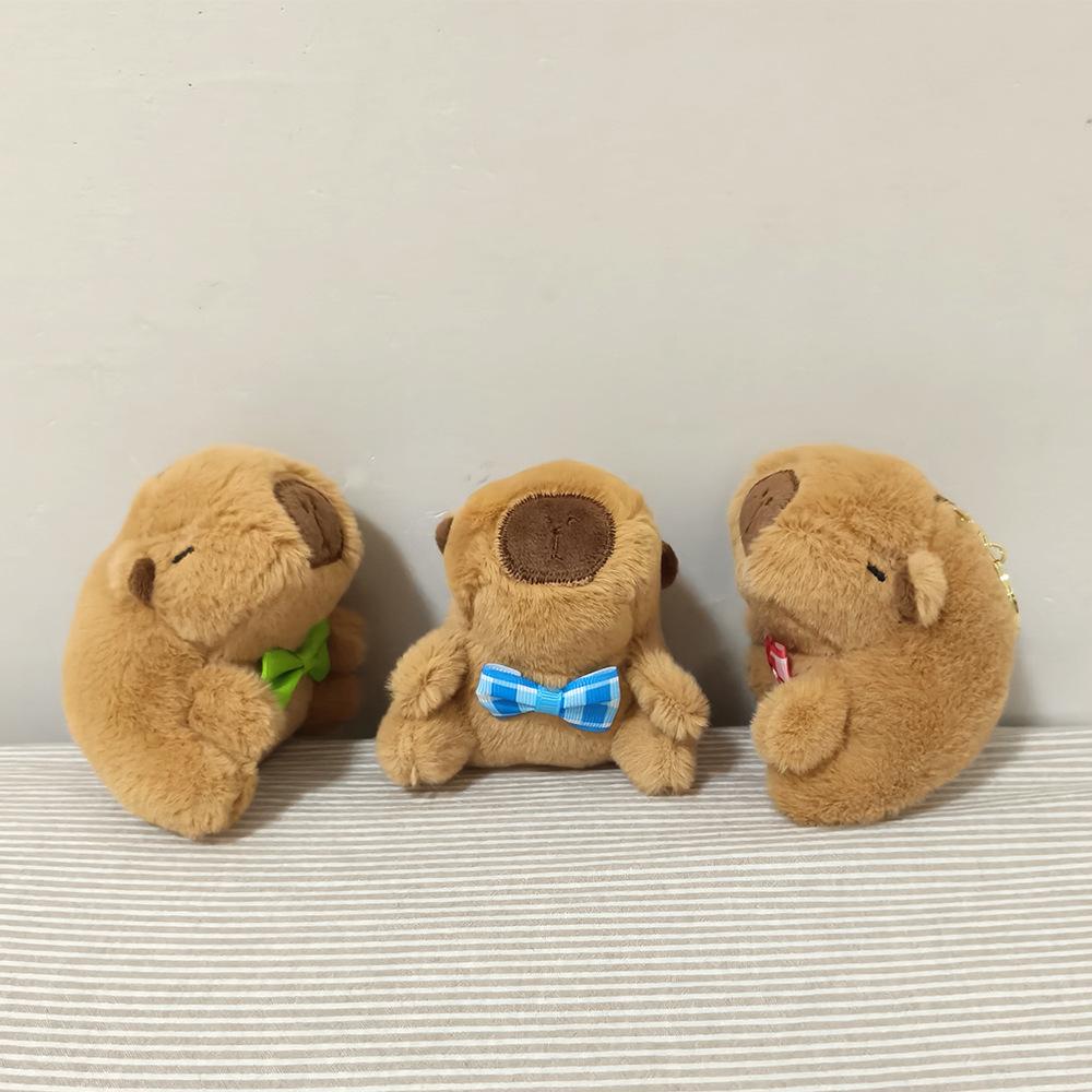 Capybara Plush Toy Keychain Backpack Catcher Three-four-inch Small Doll Doll Doll