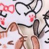Cartoon Cat Embroidery Patch: DIY Clothing Accessory Badge