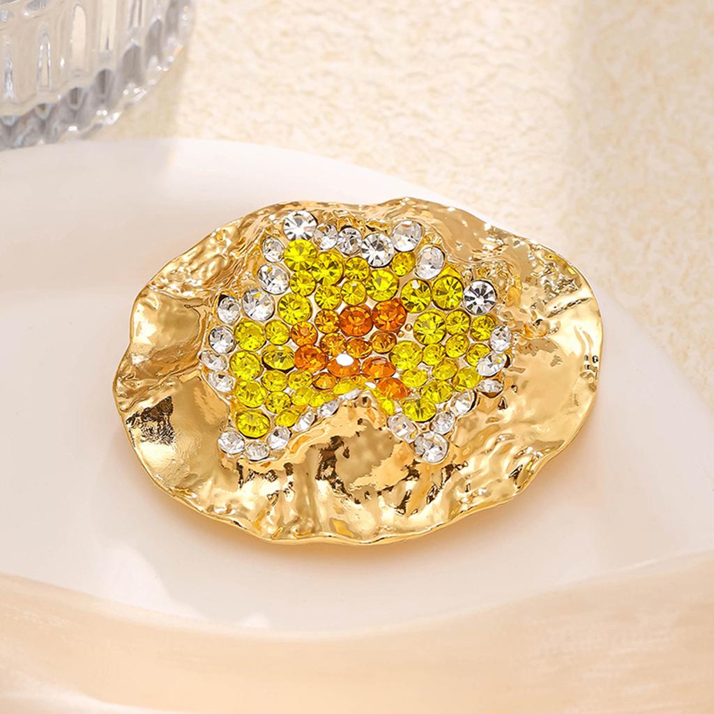 Light Luxury Retro Irregular Brooch