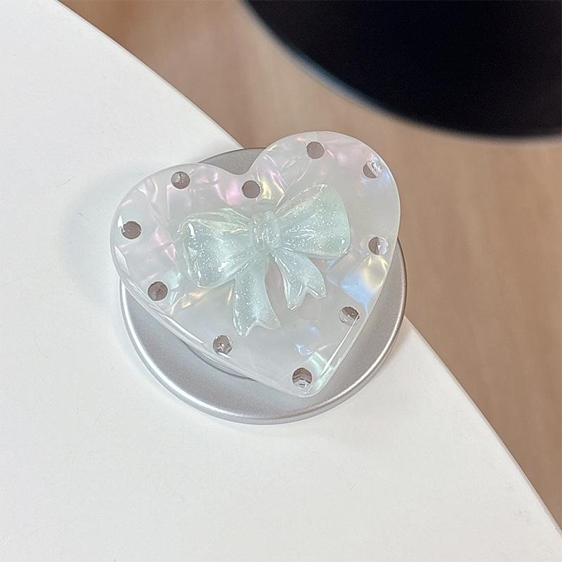 Korean Style Bowknot Magnetic Magsafe Phone Holder for Desktop Viewing