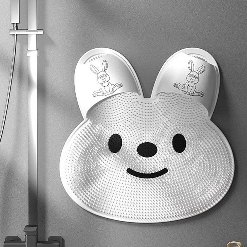 Tutu Bathroom Foot Rubbing Non-Slip Mat Back Rubbing Massage Mat Bath Foot Scrubbing Dead Skin Shower Room Floor Mat