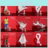 Football Star Mascot Logo Acrylic Handmade Toy Perfect For Fans Of Neymar Messi And Ronaldo