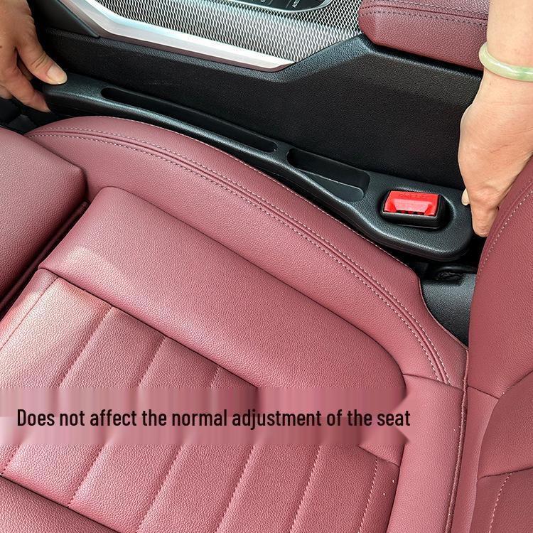 Universal Car Seat Gap Filler: Leakproof, Anti-Drop Storage Strip