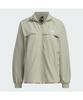 Adidas Jersey Top Word Woven Silver Pebble Medium Jacket, Women's JSY16, (IM8733),