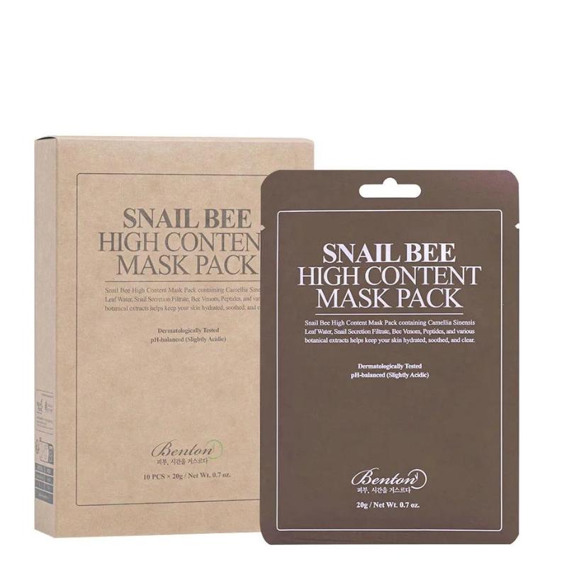 Snail Bee High Content Mask Pack (10 masks)