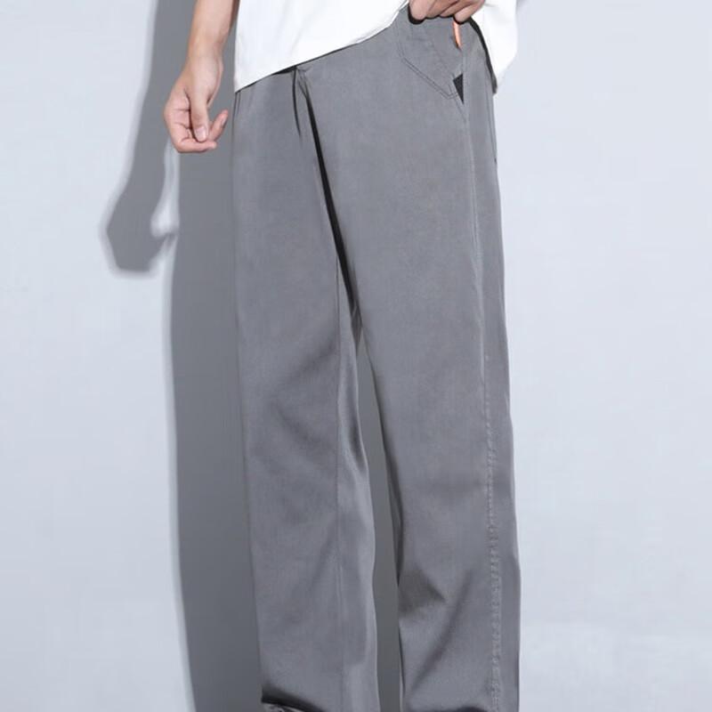 ROMON Men's Loose Straight Fit Casual Jeans