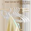 10PCSWide Oulder Clothes Hanger Home Anti-Slip Hanging Pants Dress Hanger Large Size Plastic Rotatable Clothes Hangers Organizer