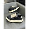 Autumn Platform Bread Shoes Leather Sports and Leisure Shoes Dl