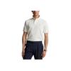 Polo Ralph Lauren Embroidered Button Short Sleeve Polo Shirt Men Tops White 710910898-008