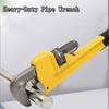 Adjustable Pipe Clamp Multifunction Heavy-duty Pipe Wrench Plumbing Wrench Universal Wrench Household Repair Tool Pipe Pliers