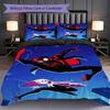1PC Spider-Man pattern Bedding Quilt Set Quilt Cover Pillowcase Home Decoration Birthday Gift (1 * duvet cover + 2 * pillowcase, without core)