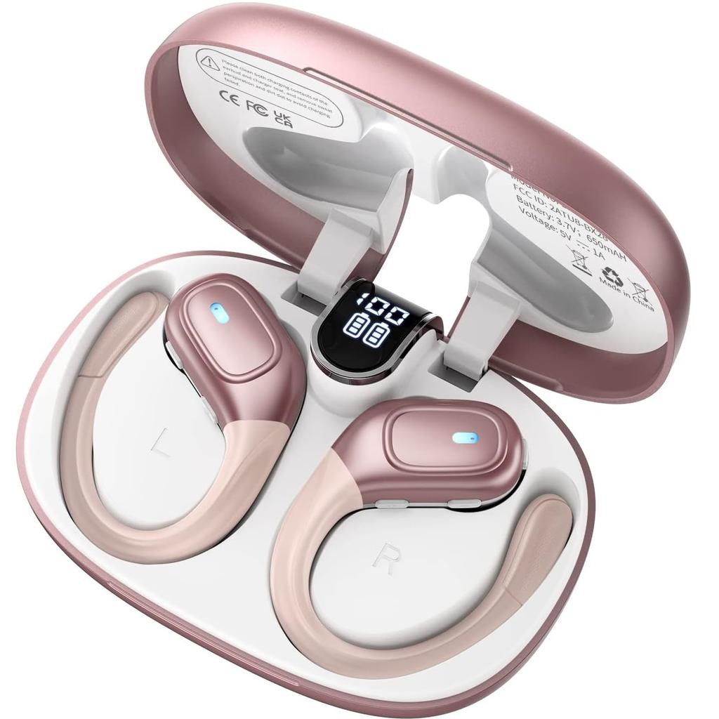 Casque sans fil Bluetooth TWS NEW BX28 Écouteurs Bluetooth 5.3 avec micro ENC Intra-auriculaires pour le sport/la course à pied/l'entraînement/la salle de sport
