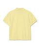 LEE Women'S Pique Collar Crop T-Shirt Yellow