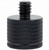 Adapter reduction sleeve 1/4" to M10 tripod black lamp stand 20 mm