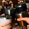 ANZZYU Sparkling Tumbler Vacuum Insulated Mug Stainless Steel Mug SUS304 Mug Thermal Insulation Latest D Cut Design Japan Limited 230ml (Classic
