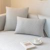 Eisseide Sofabezug für Wohnzimmer Sommer Kühle Gefühl Sofa Handtuchmatte Rutschfest Universal Couch Überwürfe Heimdekor