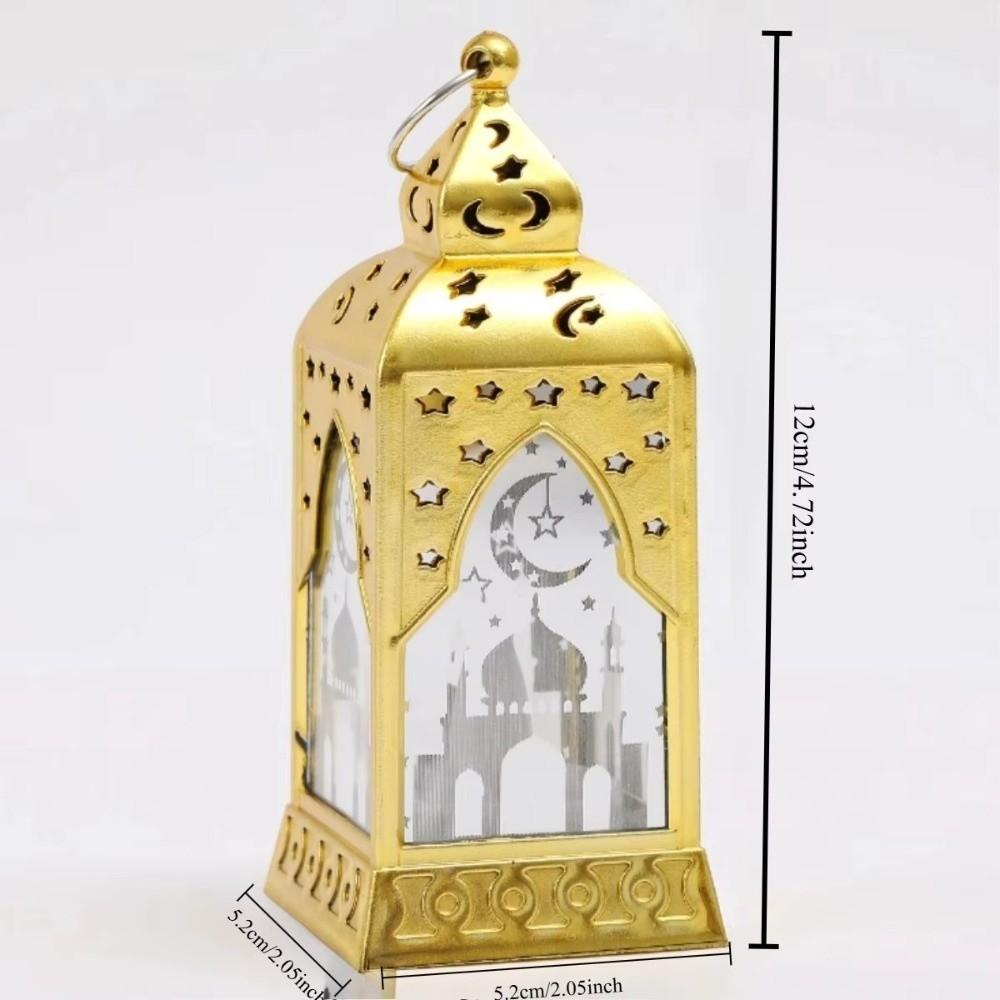 Creative LED Star Moon Eid Lamp LED Candle Lamp Moon Lamp Ramadan Decoration Muslim Ramadan Lantern Electronic Lamp Party Gifts