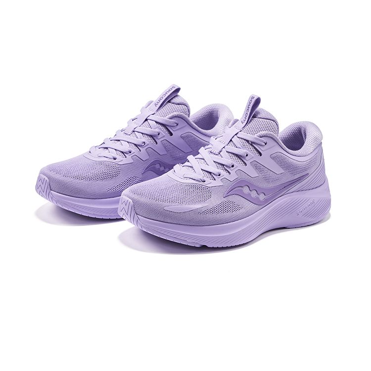 Saucony Lancer Comfortable Shock Absorption Low-Top Training Running Shoes Women sneaker Purple S18190-9