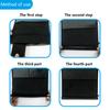 Signal Shielding Bag Oxford Cloth RFID Anti-hacking Anti-interference Signal Blocking Wallet Case