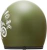 Marushin MCJ5 Jet Motorcycle Helmet, Road Fork, Open Jet, Matte Olive, Size L (59-60cm), 3006548