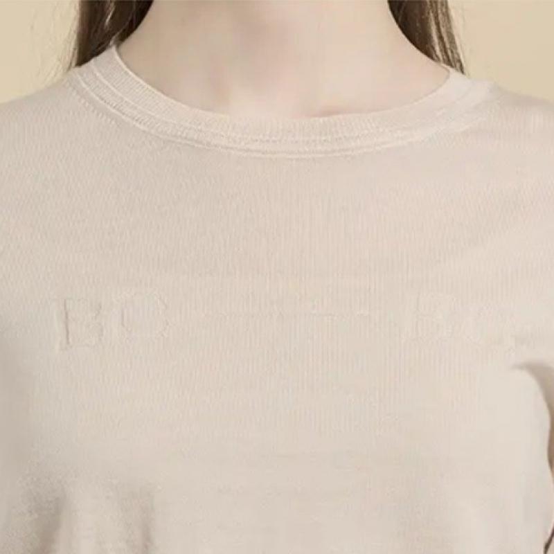 BCBG Logo Lettering Knit Pullover B6s2k406