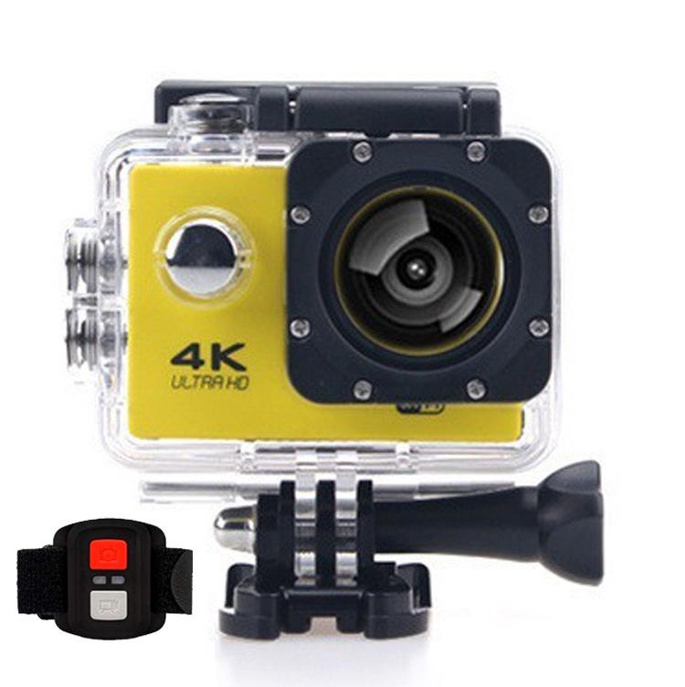 HD Mini Waterproof Sports Camera with WIFI, Remote Control, Video Recording & Anti-shake for Cycling
