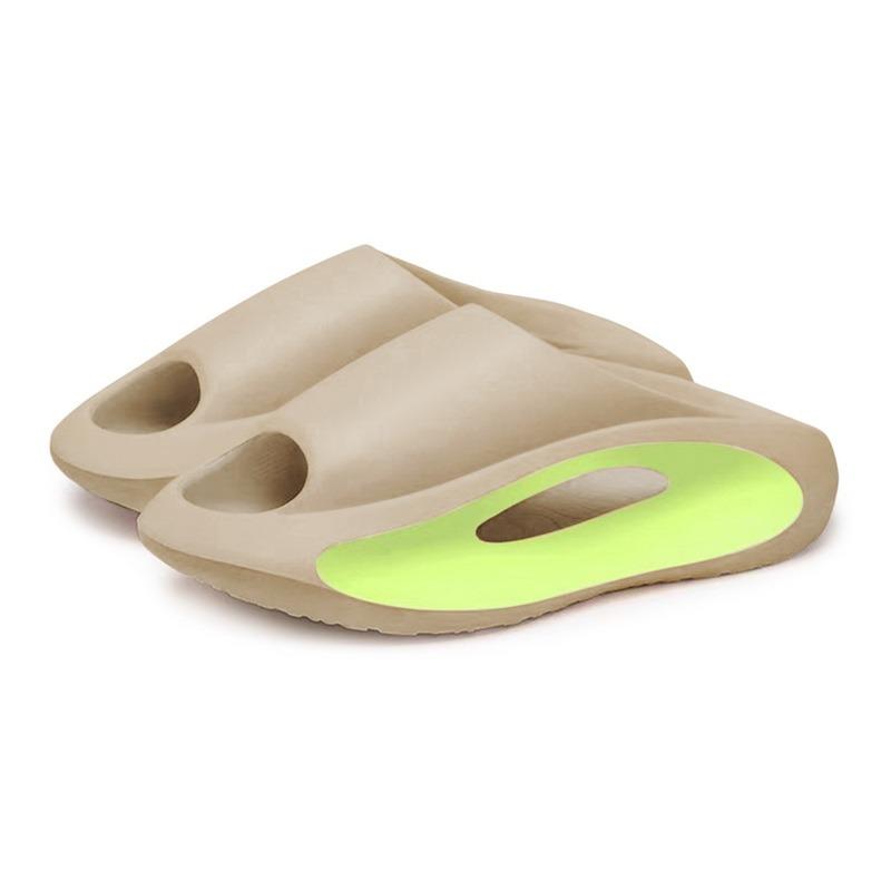 Fashion Comwarm New Men's Summer Sports Sandals Fashion Thick Sole EVA Slippers Soft Hollow Unisex Leisure Sandals Non-slip Beach Shoes