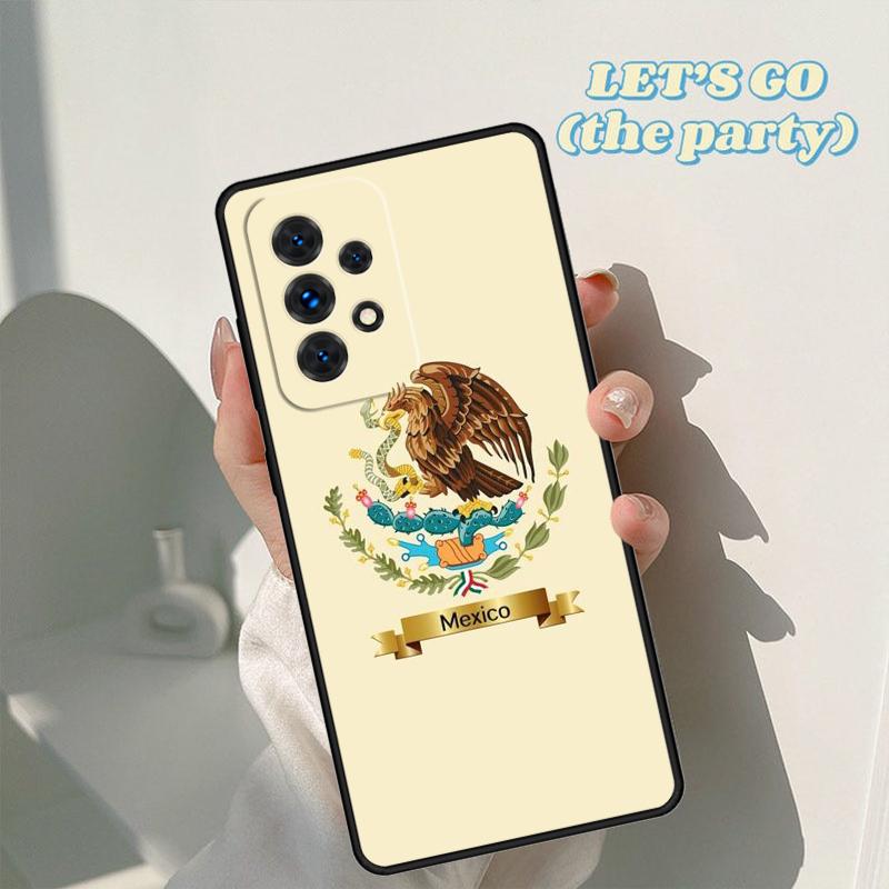 Mexico Flag Phone Case For Samsung Galaxy A42 A31 A40 A51 A71 A32 A80 A91 A52 A72 A73 A20e A21S A50 A70 A11 A12 Cover