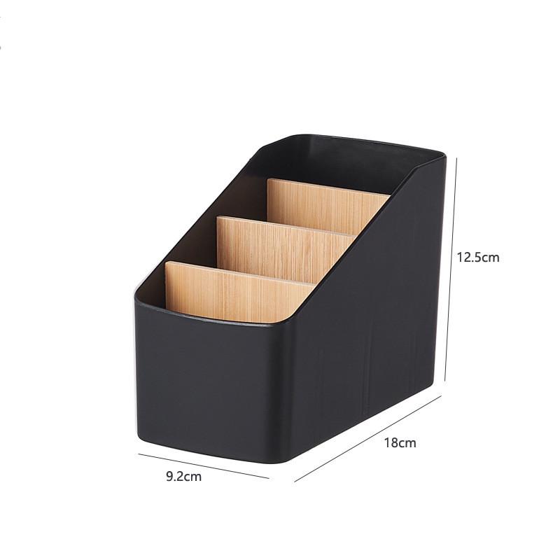 

M-Remote Control Organizer TV Remote Holder For Table Multipurpose Desktop Storage Box Bedroom Living Room Organizer
