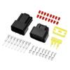 INFINAUTO 8 Pin Car Wire Connector Plug Housing Kit 2.3-mm Series Female Male Wire