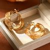Exquisite Hollow Retro Style Earrings, Preferred for Women's Daily Wear, Precious Birthday Gifts, Retro Style Earrings.