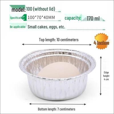 Disposable Aluminum Foil Takeaway Containers